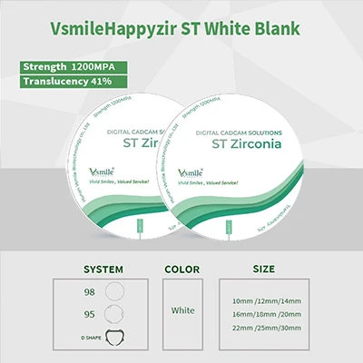 ST white blank